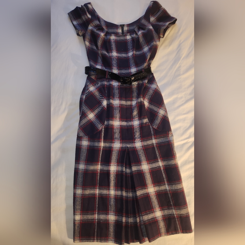 L.A.M.B. Plaid Dress Vintage Y2K